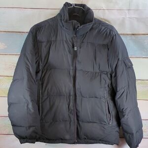Old Navy Men's Black Puffer Jacket